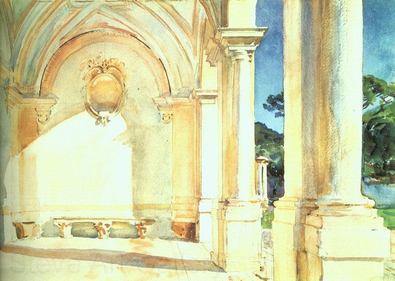 John Singer Sargent Villa Falconieri France oil painting art